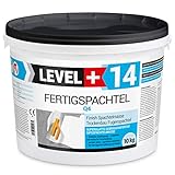 10 kg Fertigspachtel Spachtelmasse Glättspachtel Fugenspachtel reinweiss Weiß...