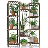 Bamworld Pflanzenständer Blumenständer Hoch Pflanzentreppe Blumenständer für...
