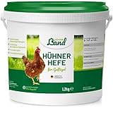 HÜHNER Land Hühnerhefe, Bierhefe Hühner & Geflügel 1,2kg I Futterergänzung...