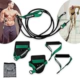 FEROK PRO Elastisches Widerstandsband mit Schwimmplättchen – Zugseil mit Pads...