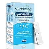 Fruchtbarkeitstest Sperma Test für Männer - Carethetic Spermientest für...