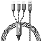 GIANAC Multi USB Kabel, Universal Ladekabel [1.2M] Schnell 3 in 1 Mehrfach iP...
