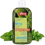 Milva Brennnessel Shampoo für Fettiges Haar – 500 ml Natürliches...