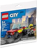 Lego - LEGO City 30585 Feuerwehr Wagen mit Figur Feuerwehrmann Feuerwehrauto Neu...