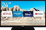 Nokia 24 Zoll (60cm) HD Ready Fernseher Smart Android TV (AV Stereo, WiFi Triple...