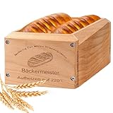 oneant Holz Brotbackform Natürlicher Premium Brot-Backform Brottopf zum Backen...