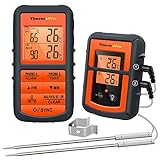 ThermoPro TP08 Barbecue Funk Grillthermometer Set Digitales Bratenthermometer...