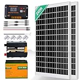 ECO-WORTHY 240W Solaranlage Komplettset Inselanlage netzunabhängiges Kit für...