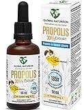 Propolis-in-Wasser-Lösung Extrakt 30% ohne Alkohol, Große Flasche 50 ml,...