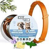 CANYBY Zeckenhalsband für Hunde – Natürlicher Zecken- & Flohschutz,...