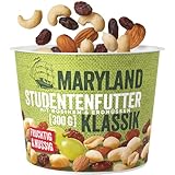 Maryland Studentenfutter Klassik 300g Becher – Rosinen Erdnusskerne...