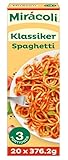 Mirácoli Miracoli Fertiggerichte Klassiker Spaghetti, 3 Portionen, 20 Packungen...