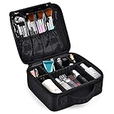 Kosmetiktasche Portable Reise Make Up Tasche,Professionelle Makeup Organizer...