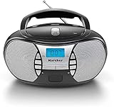 KARCHER RR 5025-B tragbares CD-Radio I CD-Player mit Netz-und Batteriebetrieb I...