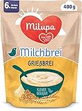 Milupa Milchbrei Grießbrei Miluvit  Mit≪≪ Kleine Genießer ab dem 6....