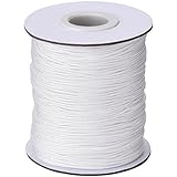 1,0 mm Weiß Geflochtene Lift Shade Cord Zugschnur für Jalousien Aluminium...