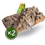 2 Stück Korksitzbretter 20 x 10cm XL Paket zum Sonder-Sparpreis handgefertigtes...