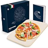 Blumtal Pizzastein - Pizza Stone aus hochwertigem Cordierit für Pizza wie beim...