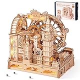 ROKR Marble Travel London EGB01 3D Puzzle Holz Murmelbahn Kugelbahn Modell für...