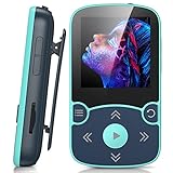 AGPTEK MP3 Player Bluetooth 5.3 Sport 32GB mit 1,5 Zoll TFT Farbbildschirm, Mini...