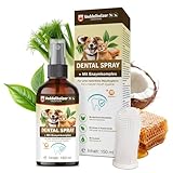 Veddelholzer 150 ml Probiotisches Dentalspray Set für Hunde & Katzen mit...