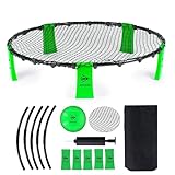 DUNLOP Spyderball Set - Geeignet für Spikeball- 90 x 20 cm - Gartenspiele -...