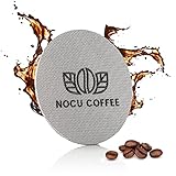 NOCU COFFEE Espresso Puck Screen 57,5 mm für Lelit und Ascaso 57 mm Siebträger...