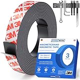 Effektwerk Magnetbandrolle (3 Meter), extra dicke und breite Magnetstreifen mit...