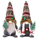 NEMMXUB Weihnachtsdeko 2 Stück Weihnachten Deko Wichtel Weihnachtswichtel...