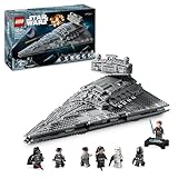LEGO Star Wars 75394 Imperialer Sternzerstörer - Sternenschiff Spielzeug mit 7...
