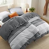 BEDSURE Bettwäsche 135x200 4teilig Bettbezug - Bettwäsche-Sets 135 x 200 cm...