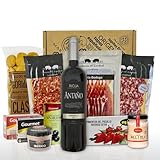 Präsentbox - Ein Tapas-Abend für Zwei - Spezialitäten aus Spanien -...
