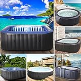BRAST® Whirlpool aufblasbar MSpa | 4-8 Personen | viele Modelle rund und eckig...