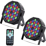 Lucfulyear LED Par Licht 36 LED Bühnenlicht Discolicht Partylicht RGB Digital...