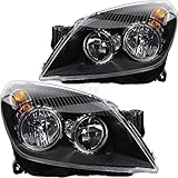 Halogen Scheinwerfer Set für ASTRA H Bj. 03/04-12/09 H7/H1 mit Motor