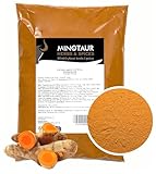 Minotaur Spices | Kurkuma gemahlen, Kurkumapulver mild, 2 x 500g (1 Kg)