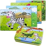 BBLIKE Kinderpuzzle 64 Stücke Puzzle für Kinder Puzzle ab 3 Vier...