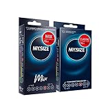 MY.SIZE Mix SET Größe 5, 60 mm: 10 Classic Kondome + 10 Kondome in 4...
