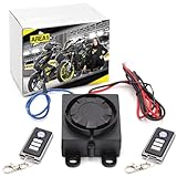 Area1 Motorrad Motorroller Alarmanlage Easy 2 Fit einfache Montage / 12V /...