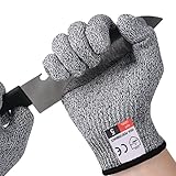 flintronic Schnittfeste Handschuhe, 1 Paar Schnittschutzhandschuhe küche,...
