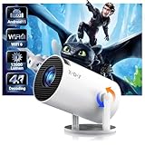 [2025 Upgraded & Android 11.0] Mini-Projektor Native 720P HD, unterstützt 4K...