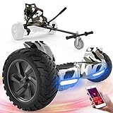 FUNDOT Hoverboards mit Sitz, All-Terrain-Hoverboards mit Hoverkart,8,5 Zoll...