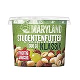 Maryland Studentenfutter Klassik 300g Becher – Rosinen Erdnusskerne...