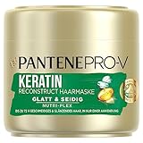 Pantene Pro-V Miracles Glatt & Seidig Keratin Reconstruct Haarmaske (300 ml)...