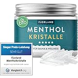 FJORLAND® - Mentholkristalle 100g - Premium Qualität für die Sauna -...