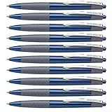 Schneider Loox Druckkugelschreiber, Strichstärke M (10er Set, Blau)