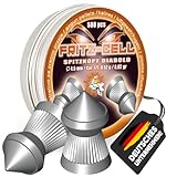Weilax 500 Spitzkopf Diabolos 4,5mm Fritz-Cell für Luftgewehr Luftpistole 4,50...