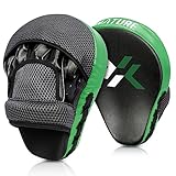 Pratzen Boxen mit hochwertiger Polsterung-1 Paar Kickboxen Boxpratzen für...