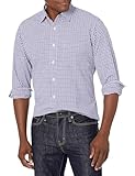 Amazon Essentials Herren Langärmeliges Business Hemd aus Popeline Normale...