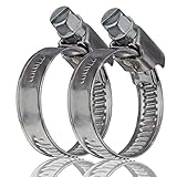 GARSIDURO® Schlauchschellen Edelstahl | 16-27mm [2 Stück] | Profi W5...